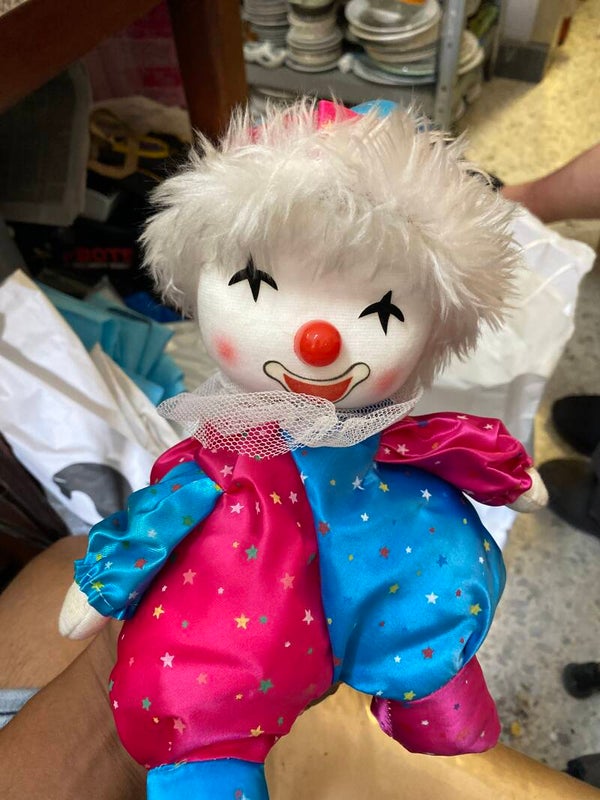 Musical Wind Up Clown - Toys