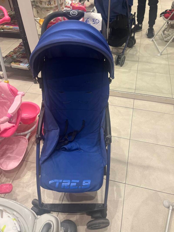 Blue Pushchair - Babies*