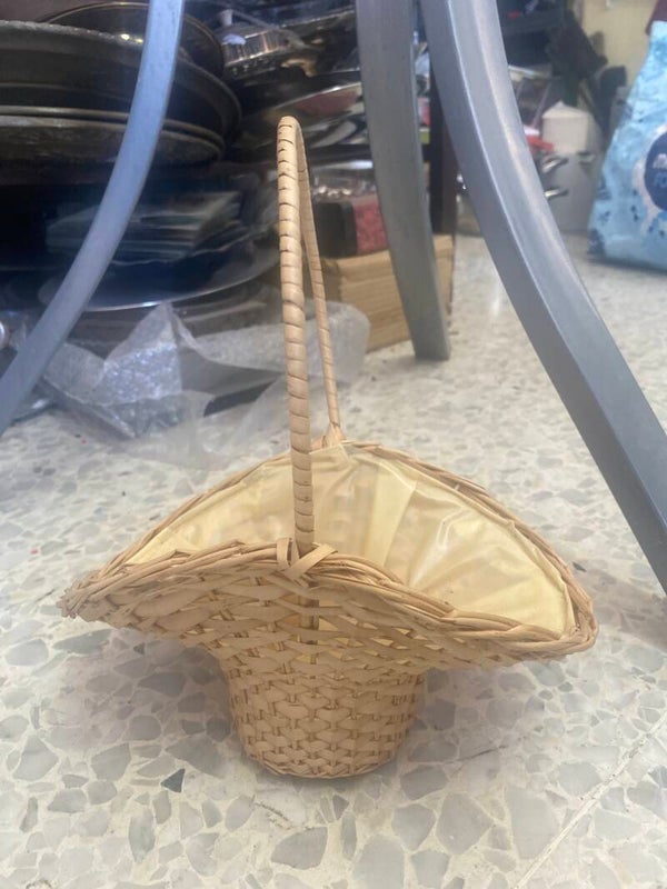 Flower Girl Basket for Wedding Ceremonies - Supplies