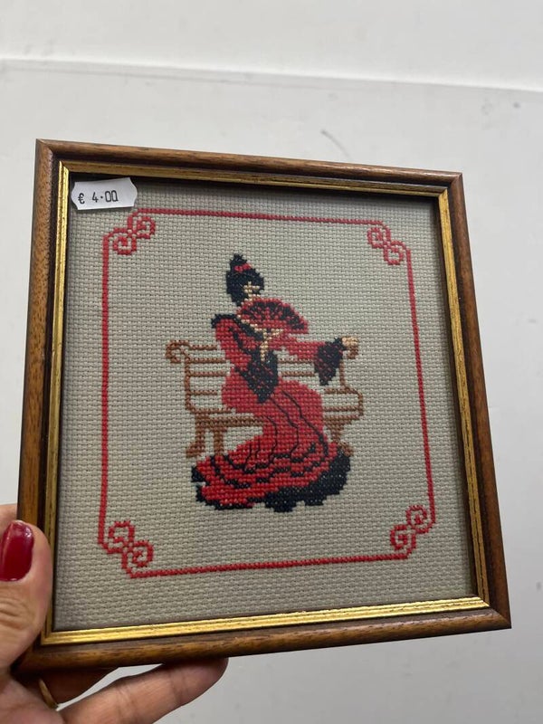 Flamenco Cross-Stitch Frame - Frames
