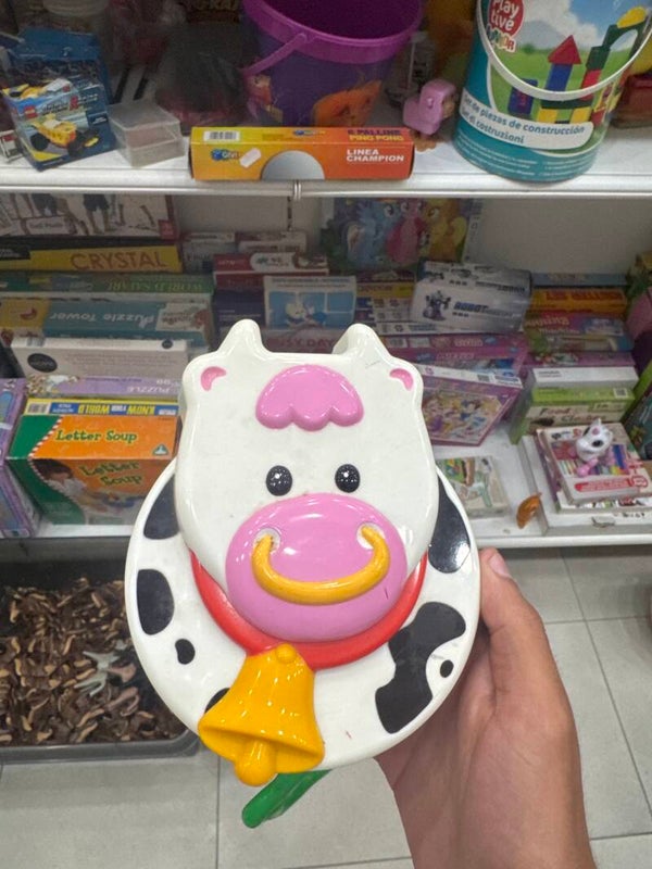 Pull string Cow - toys*