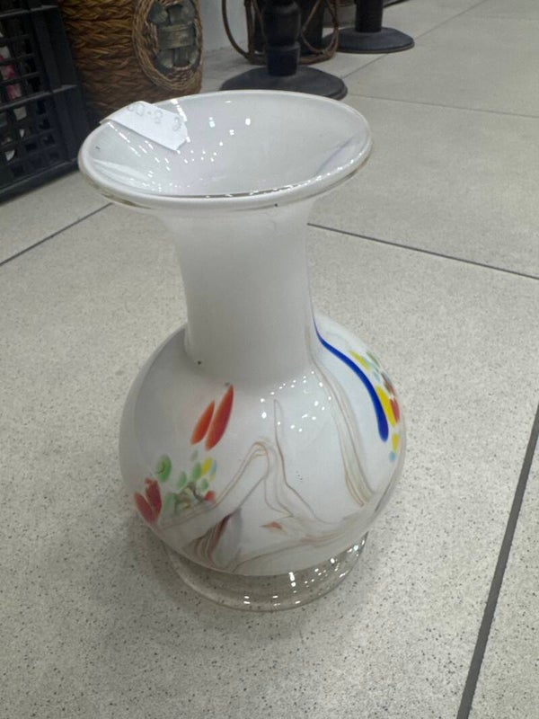 Opalin glass vase- Vase***