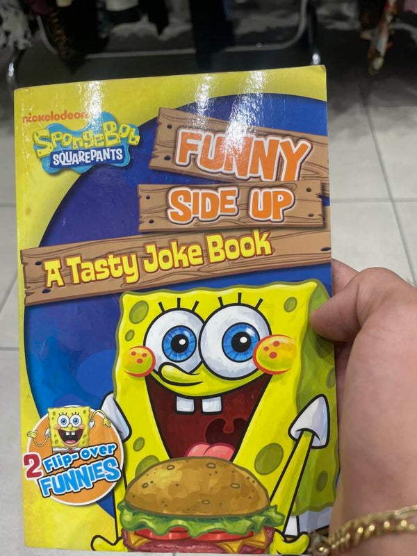 SpongeBob SquarePants Funny Side Up - A Tasty Joke - Books