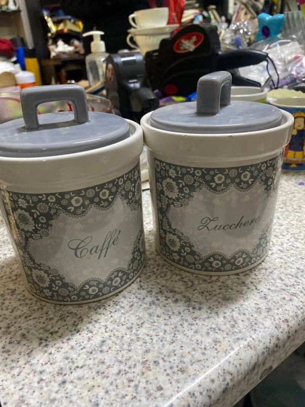 Coffee and Sugar Storage - Supplies **