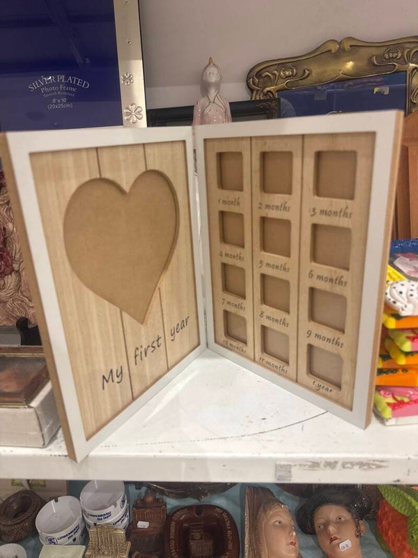 Baby Wooden Frame-Decor***