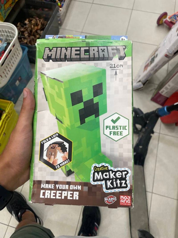 Minecraft Build Your Own Creeper - Toys