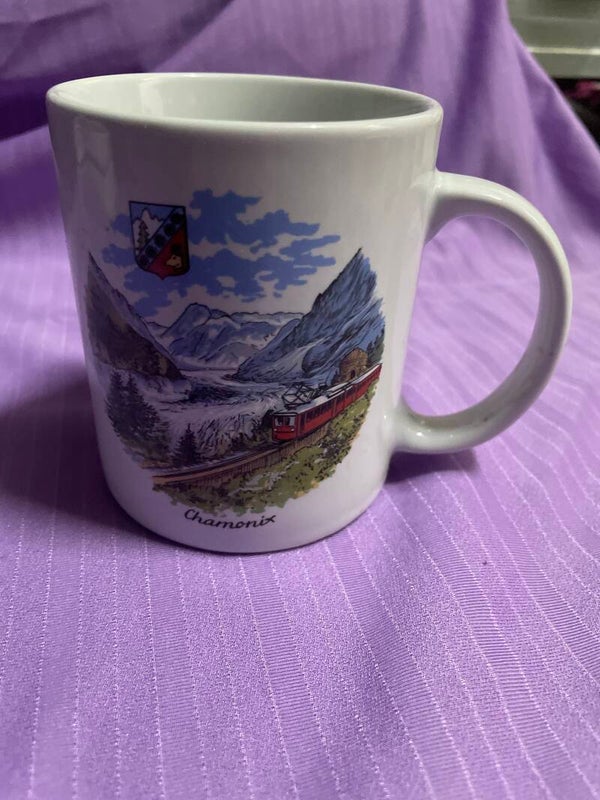 Porcelain Chamonix Mug - Mugs
