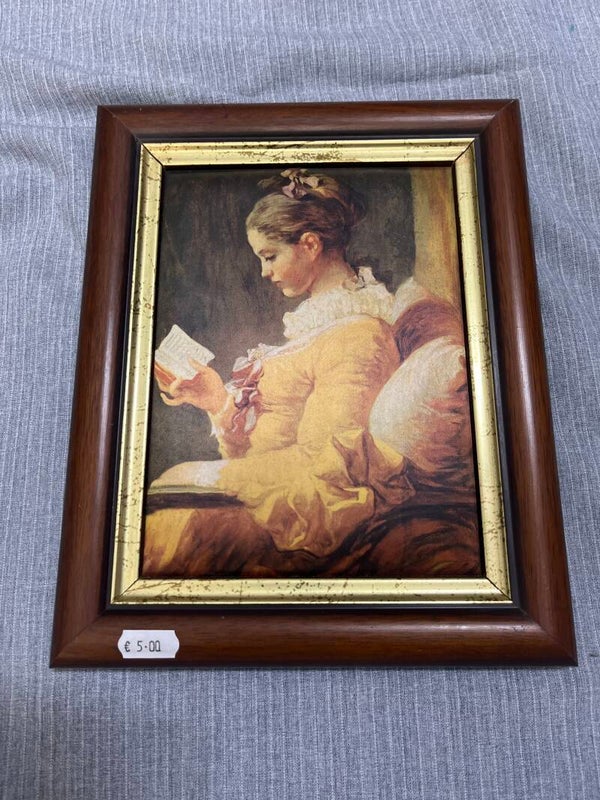 A Young Girl Reading - Frames