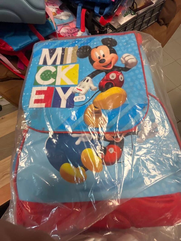 Mickey Mouse Grown Up Bag with stationary - bags*