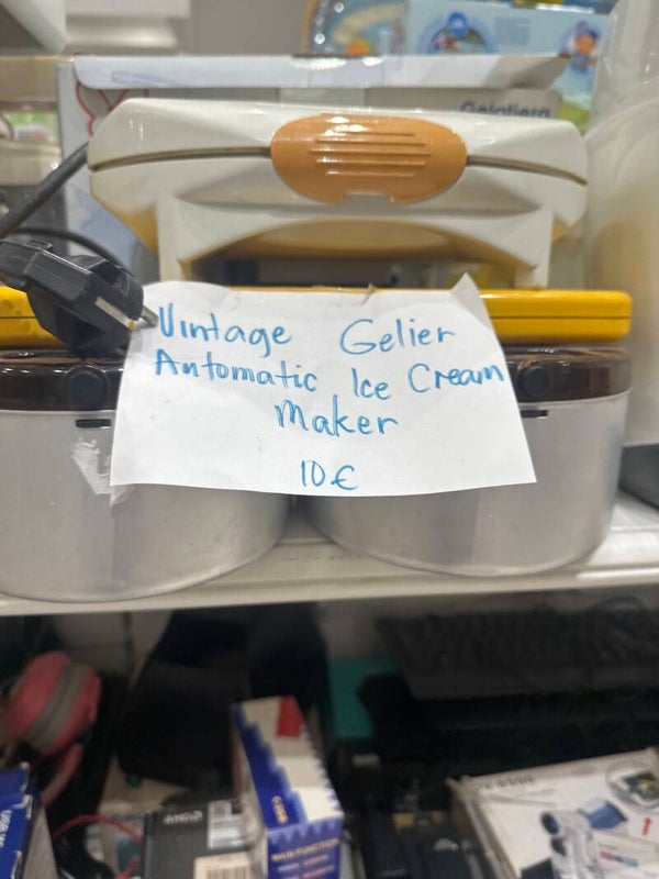 Vintage Gelier Automatic Ice cream Maker - Electric*