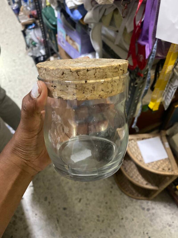 Glass Storage Jar - Supplies **