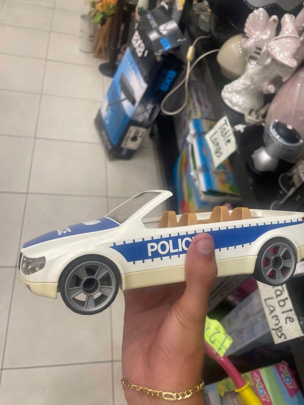 Playmobil Police Car - toys*