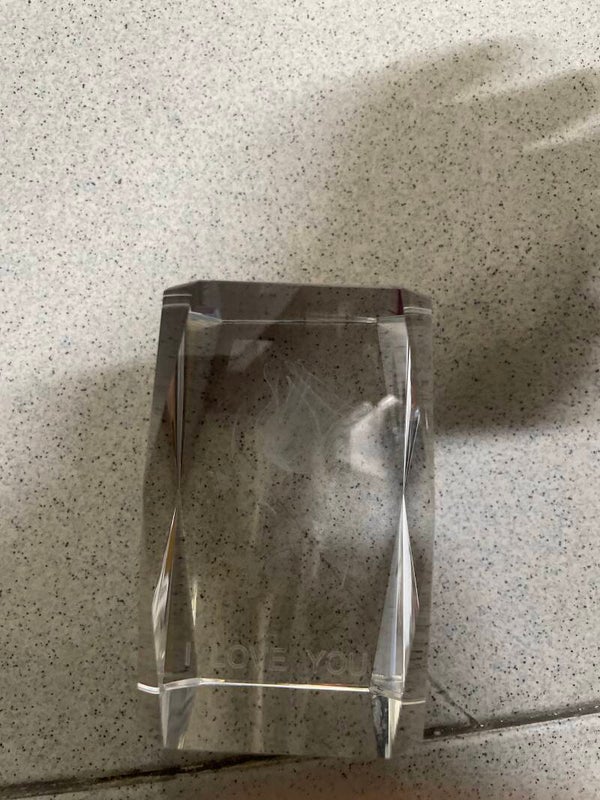 Rose Ornament Glass - Decor