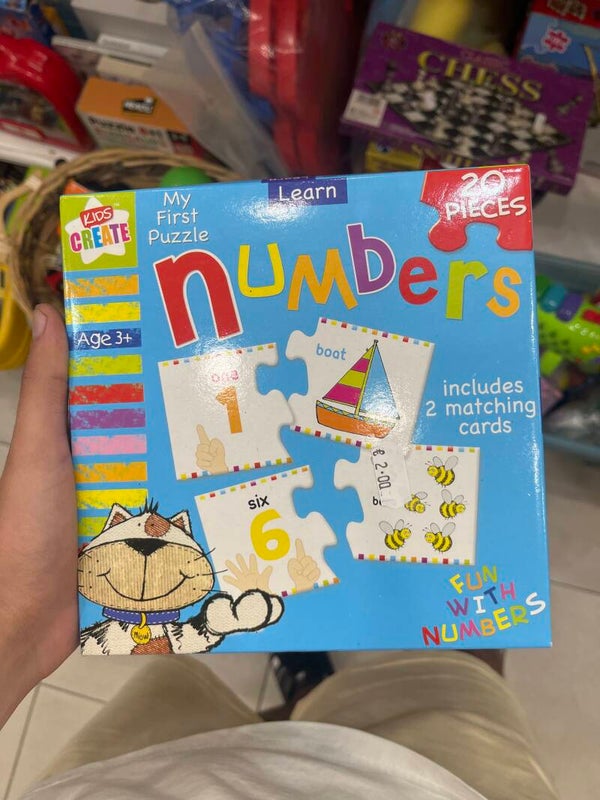 My First Puzzle - Numbers - Games