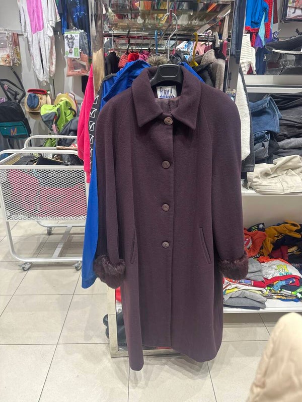 Woolen coat - women size -M