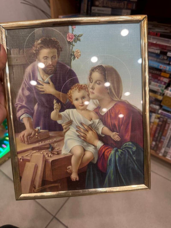 Holy Family Picture Frame-Religious***