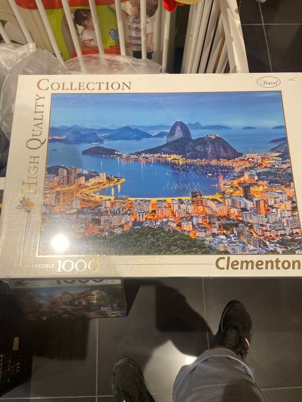 Clementoni Rio de Janeiro 1000 Pcs - New - Games