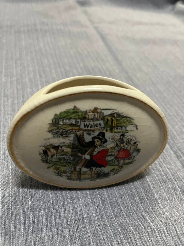 Porcelain Wales Toothpicks Holder - Collectibles