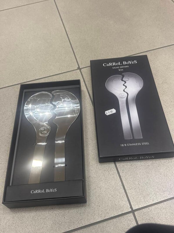 Stainless steel Salad Servers - Supplies*