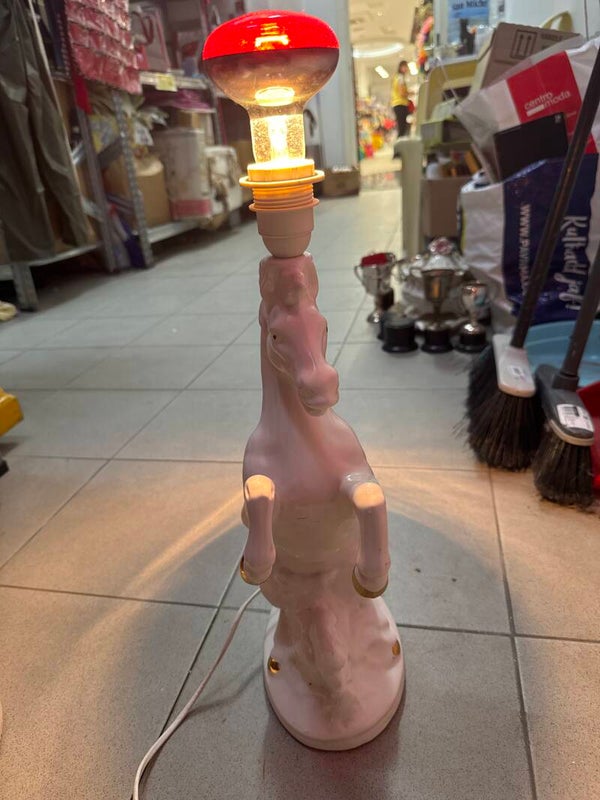 Ceramic Horse Lamp-Decor***