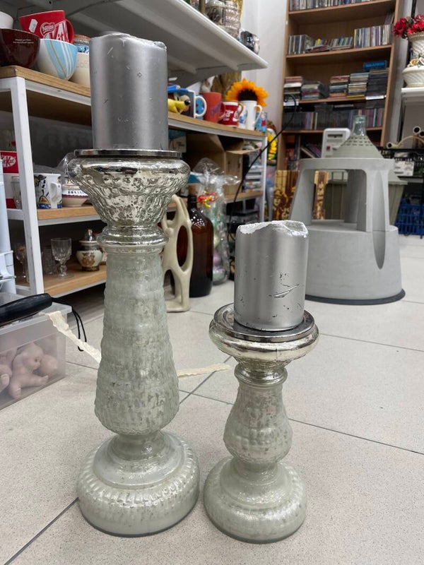 Candle Holder Set - Candles