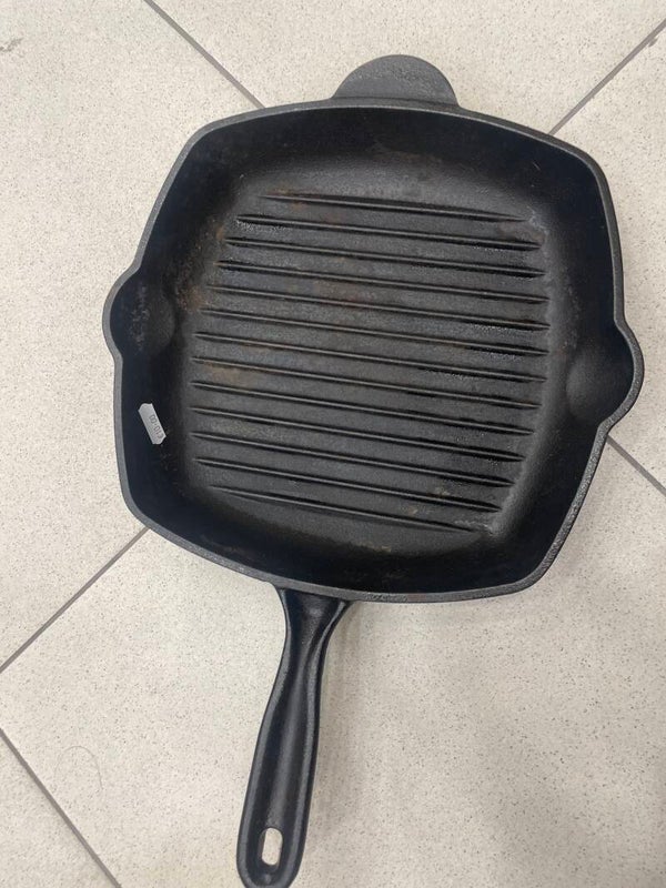 Cast iron grill pan-Supplies***