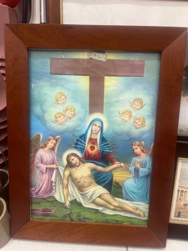 Lady of Sorrows Frame - Religious