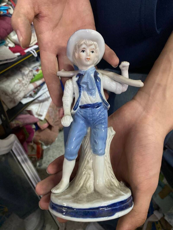 Blue & White Porcelain - Figurines