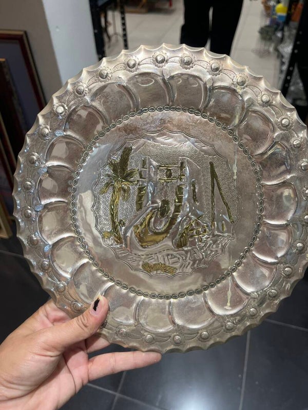 Metal Wall Plate-Metal***