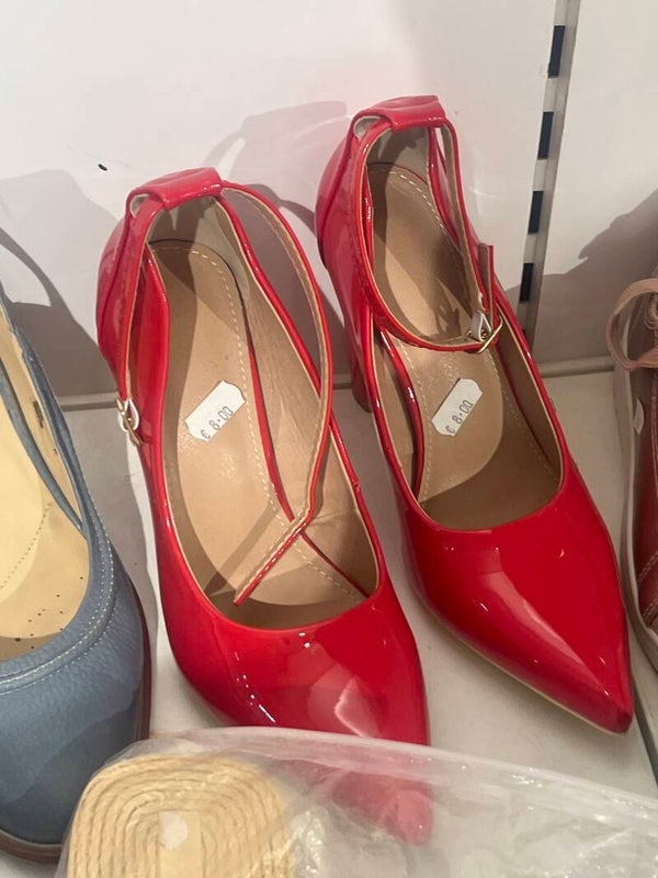 Women Red high heels - size: 39*