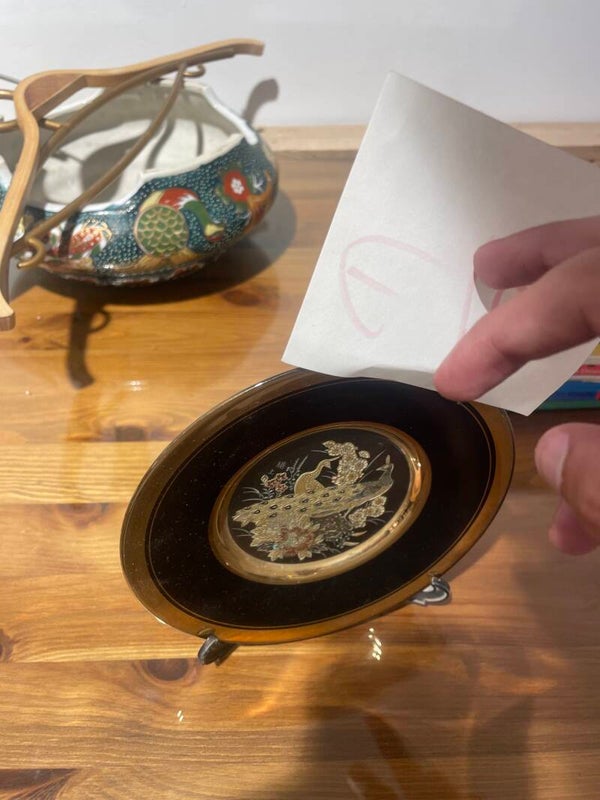 Chokin art plate - Decor*