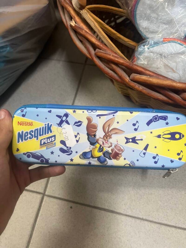 Nesquik Tin stationary box - stationary*