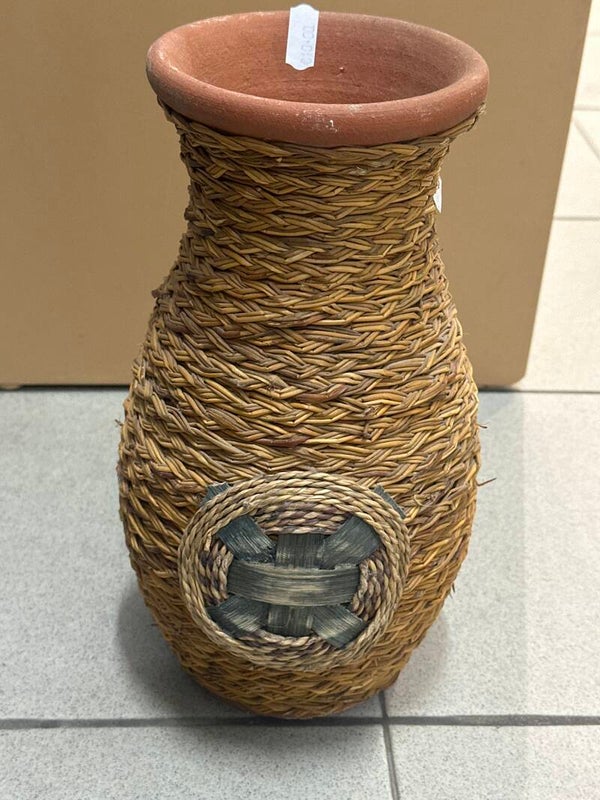 Handcrafted clay vase- Vase ***