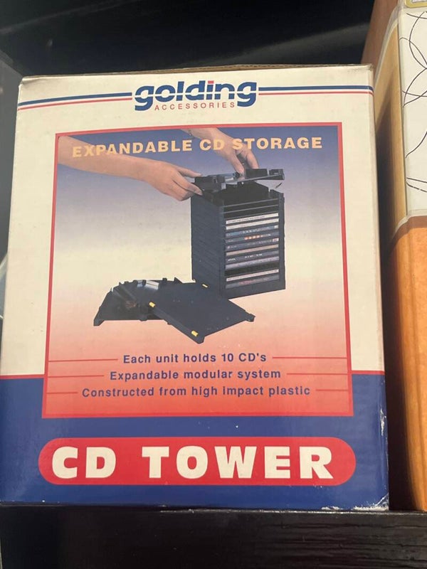 Expandable CD storage - Supplies*