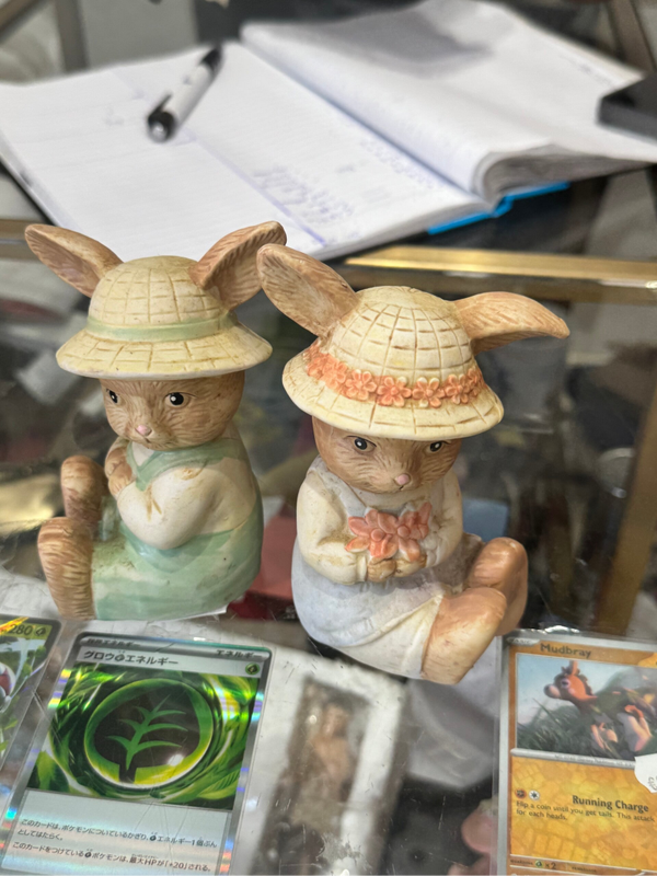 Bunnies - €2 Each or €3 Both - Figurines