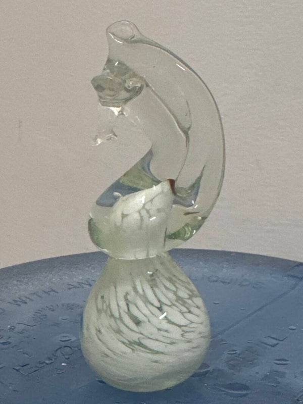 Mdina Glass seahorse figurine- figurine ***