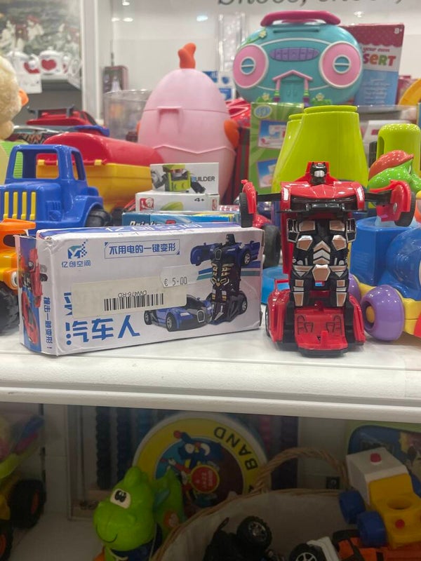 2-in-1 Deformation Robot Car Toy - Toys*