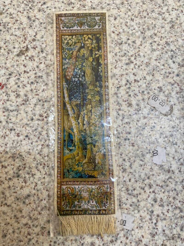 Tapestry Bookmark - Vintage