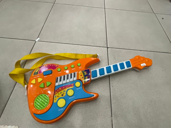 colorful plastic children's electronic toy guitar - Toys*