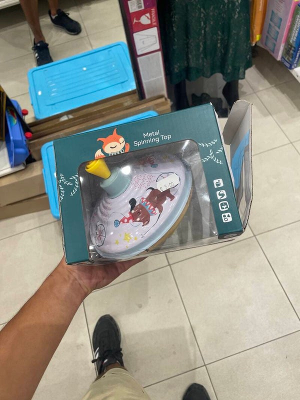 Metal Spinning Top - toys*