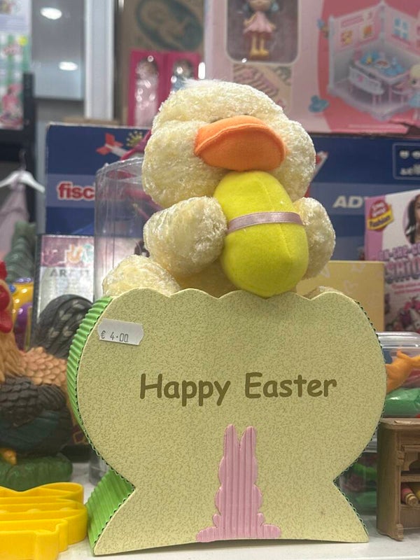Happy Easter Chick soft toy - toys*