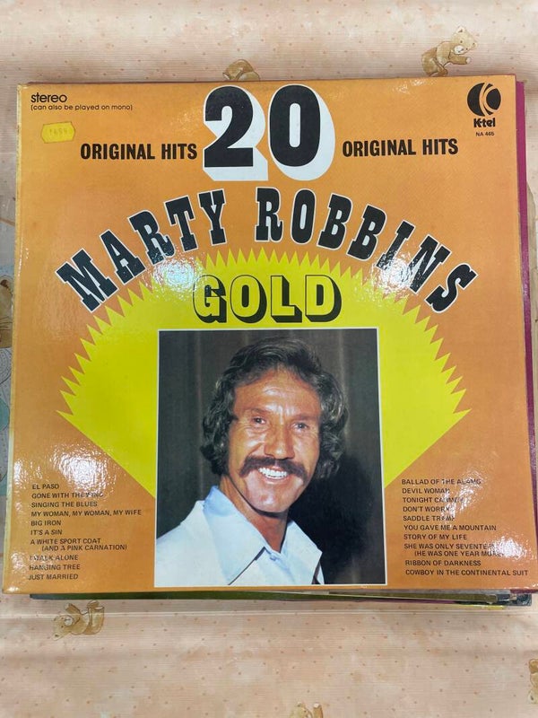 LP Record - Marty Robbins - Music