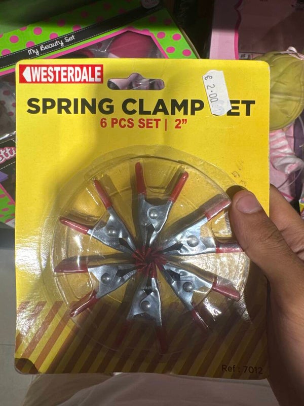 Spring Clamp set - Supplies*