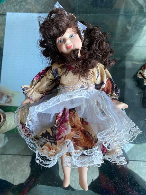 Porcelain Doll Small - Collectible