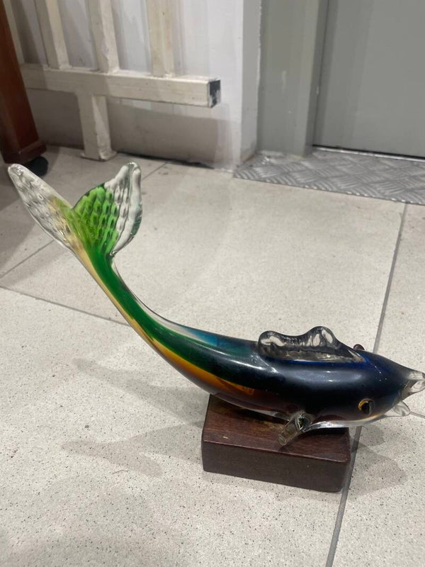 Dolphins sculpture- decor ***