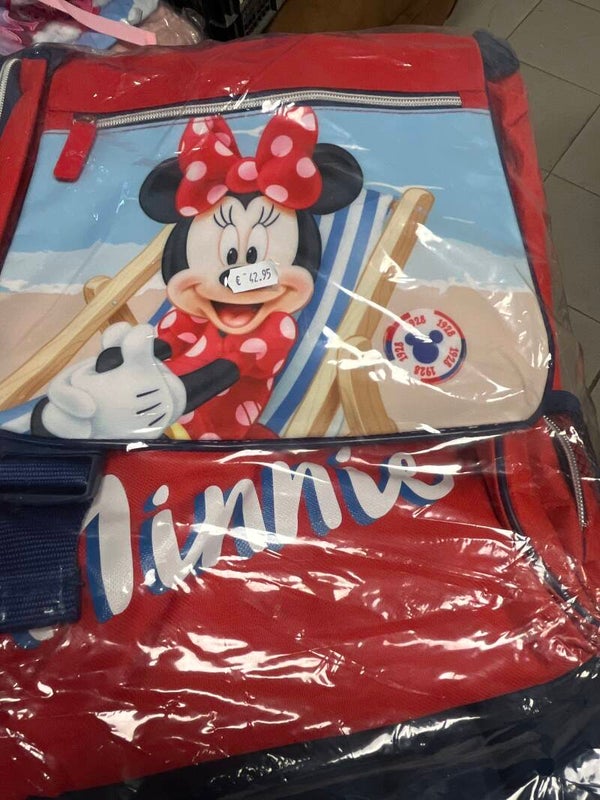 Minnie Mouse Grown Up Bag with stationary- Bags*