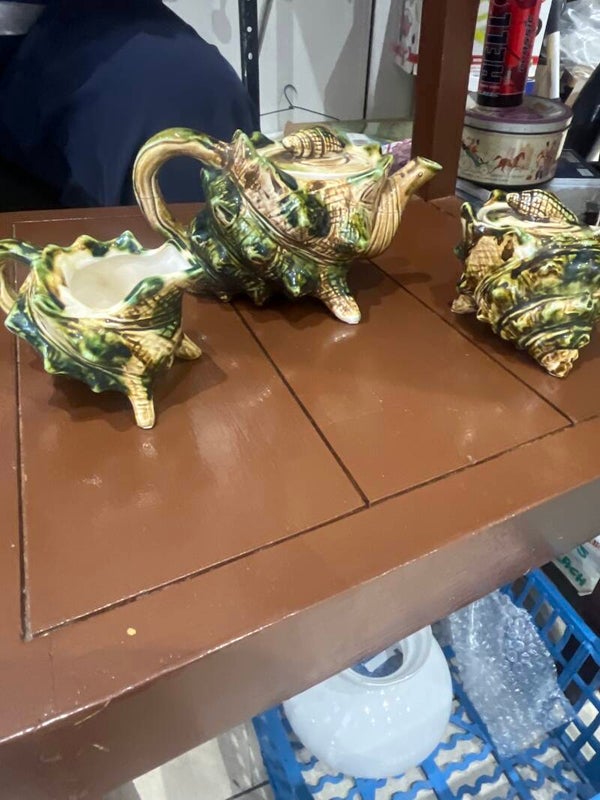 Japanese Majolica-style Tea set - Supplies*