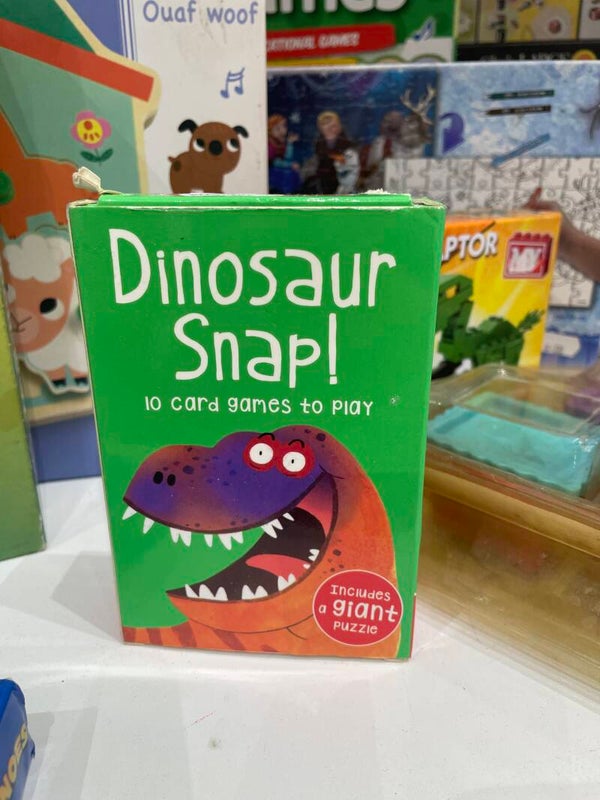 Dinosaur Snap Card - Games