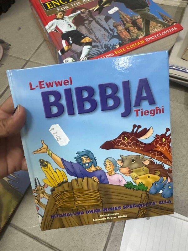 L-Ewwel Bibbja Tiegħi - Books***
