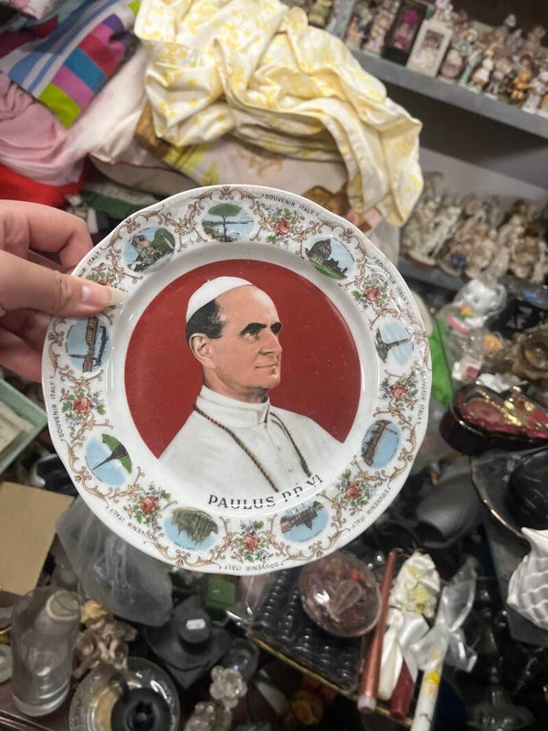 Paulus PP VI Plate - Decor